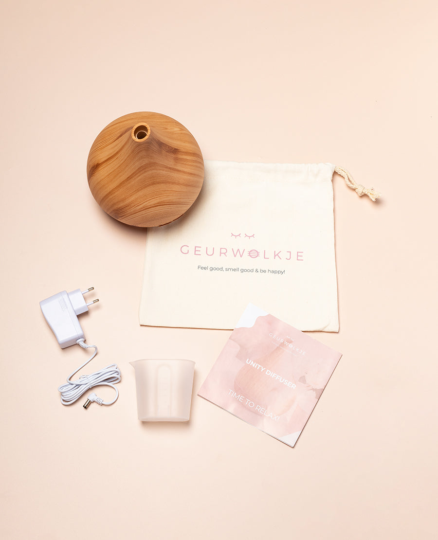 AuréaMist™ – Ultrasone Aroma Diffuser voor Geur & Ontspanning