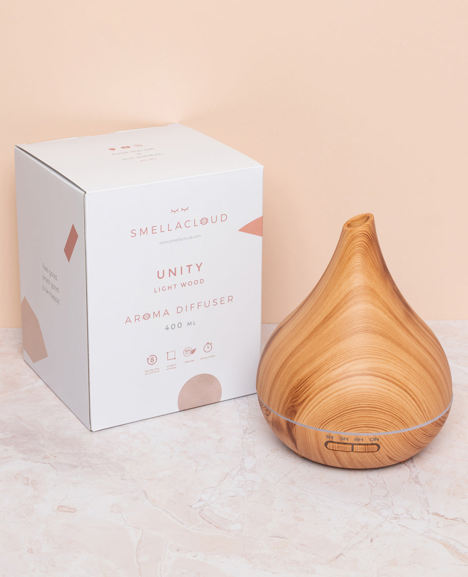 AuréaMist™ – Ultrasone Aroma Diffuser voor Geur & Ontspanning