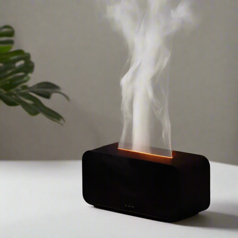 Flame Aroma Diffuser™ – Flame Effect Aroma Diffuser met USB, Timer & Mist Spray