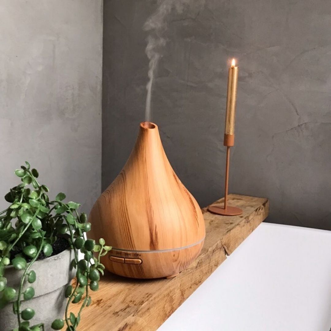 AuréaMist™ – Ultrasone Aroma Diffuser voor Geur & Ontspanning