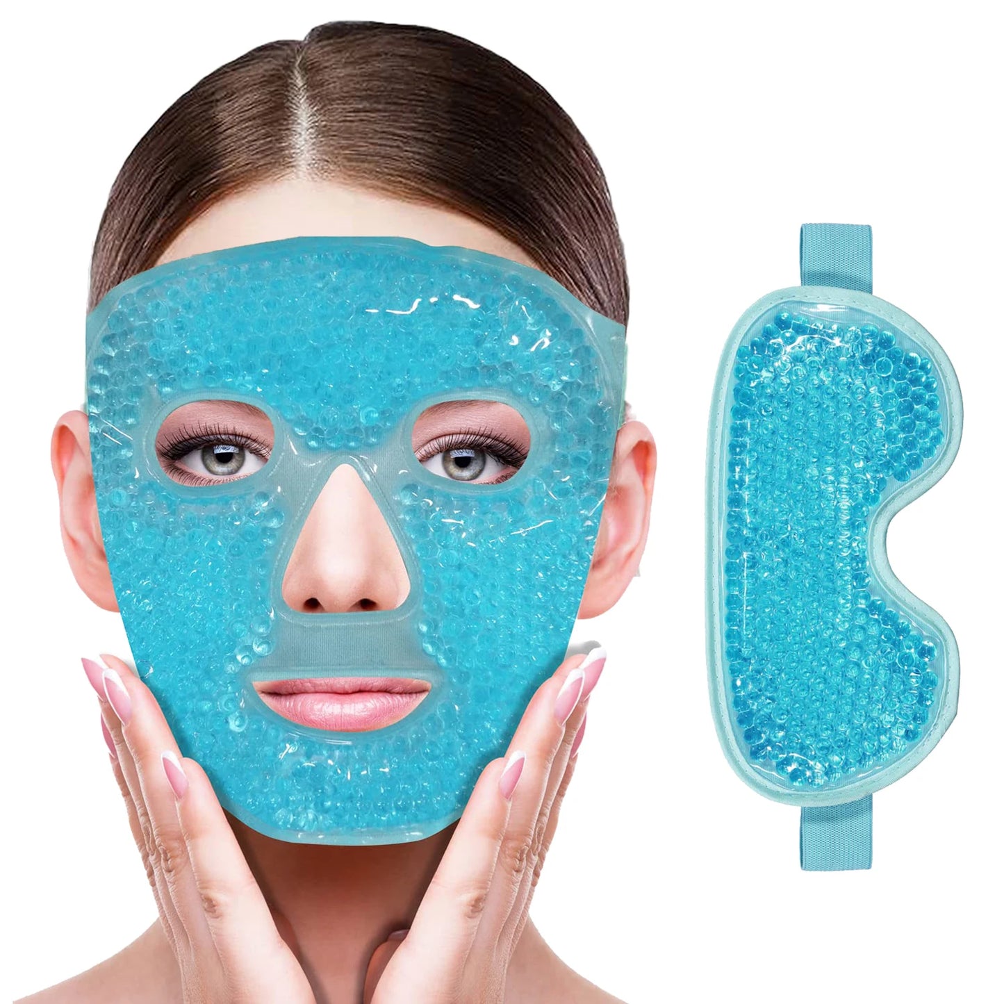 Frostéa™ – Warm & Koud Therapie Gelmasker voor Gezicht & Ogen