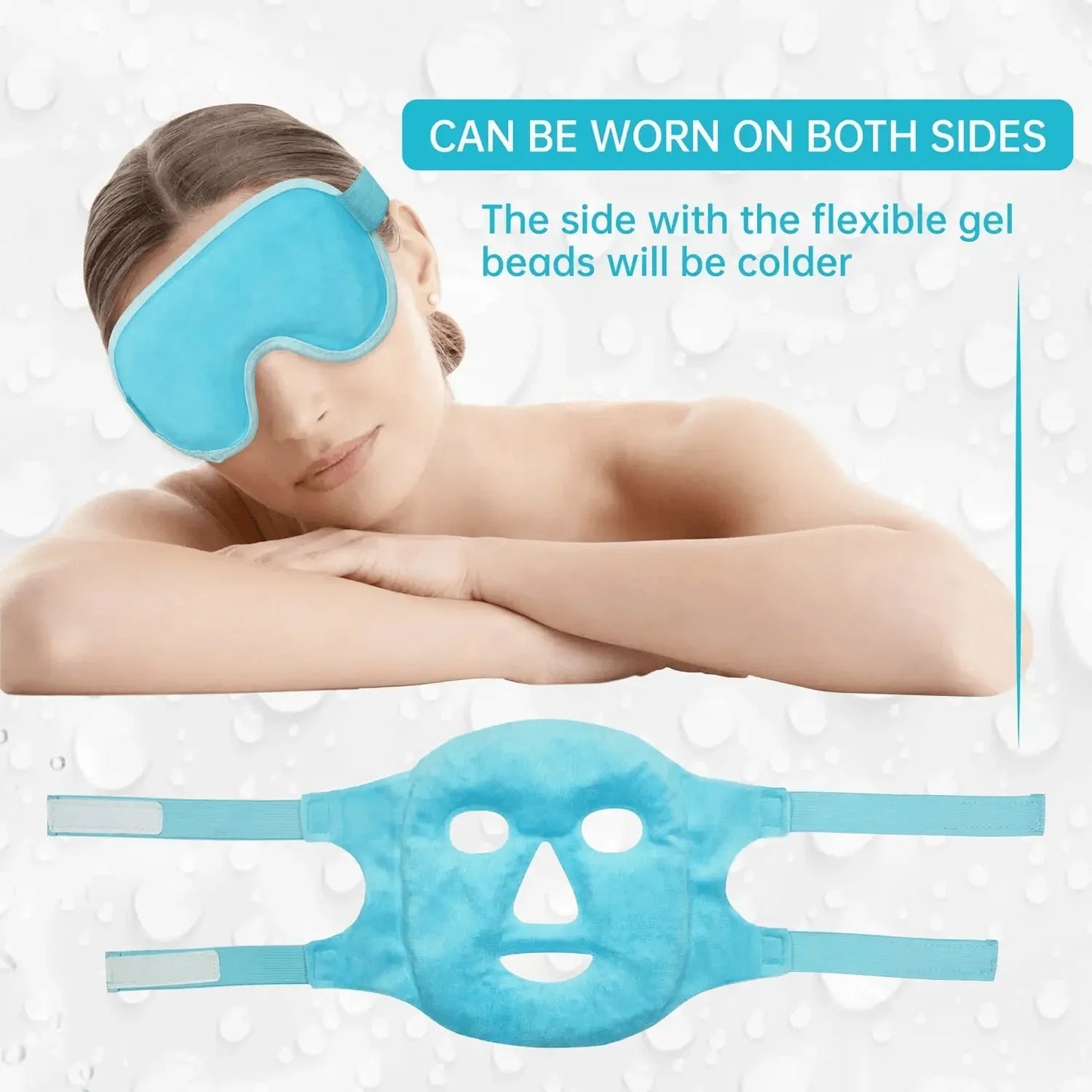 Frostéa™ – Warm & Koud Therapie Gelmasker voor Gezicht & Ogen