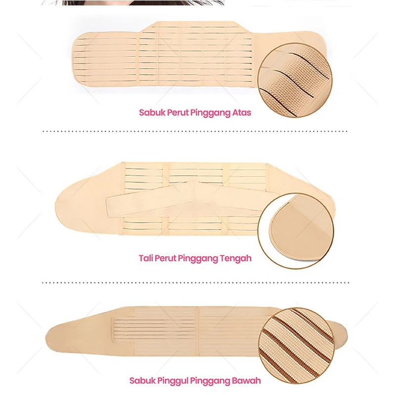 RevivaForm™ – 3-in-1 Postpartum Herstelbandage Set