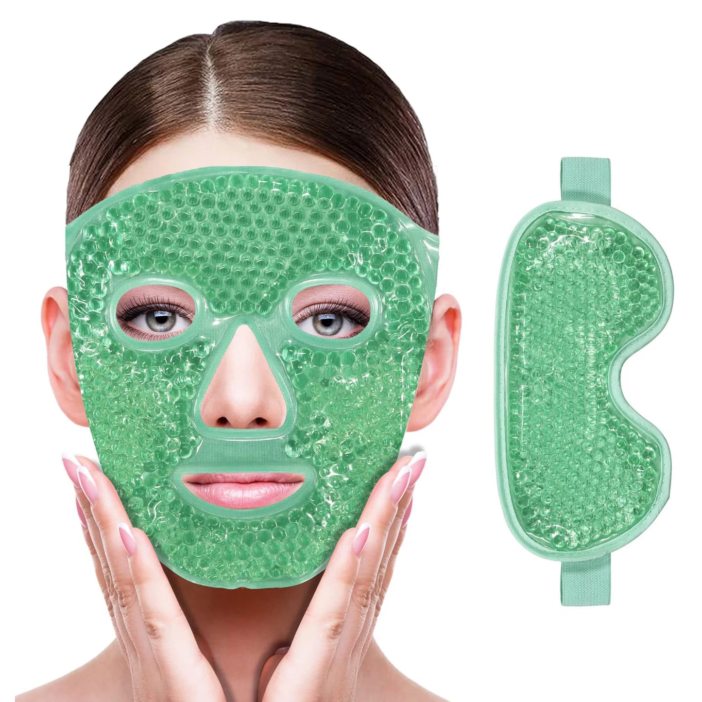 Frostéa™ – Warm & Koud Therapie Gelmasker voor Gezicht & Ogen