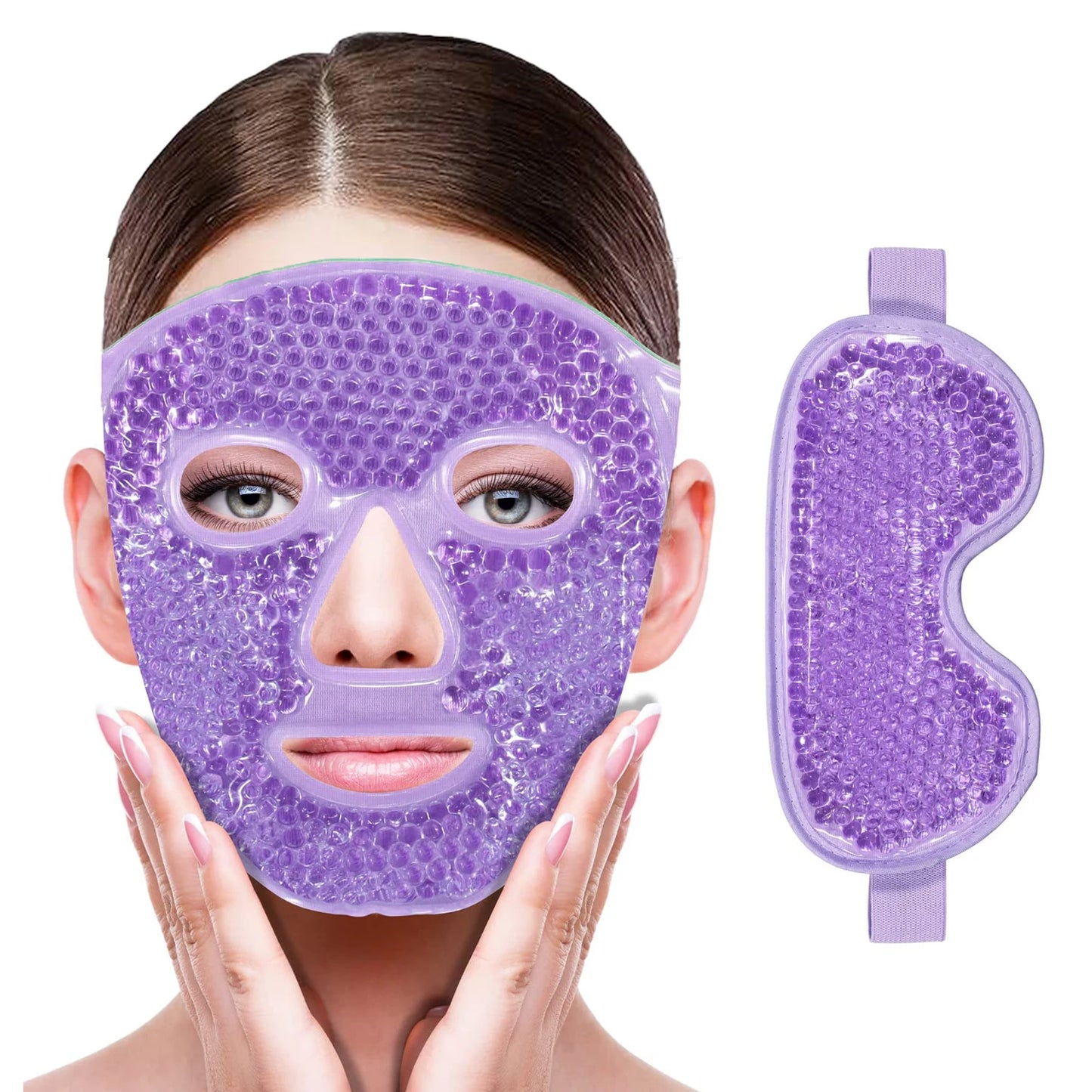 Frostéa™ – Warm & Koud Therapie Gelmasker voor Gezicht & Ogen
