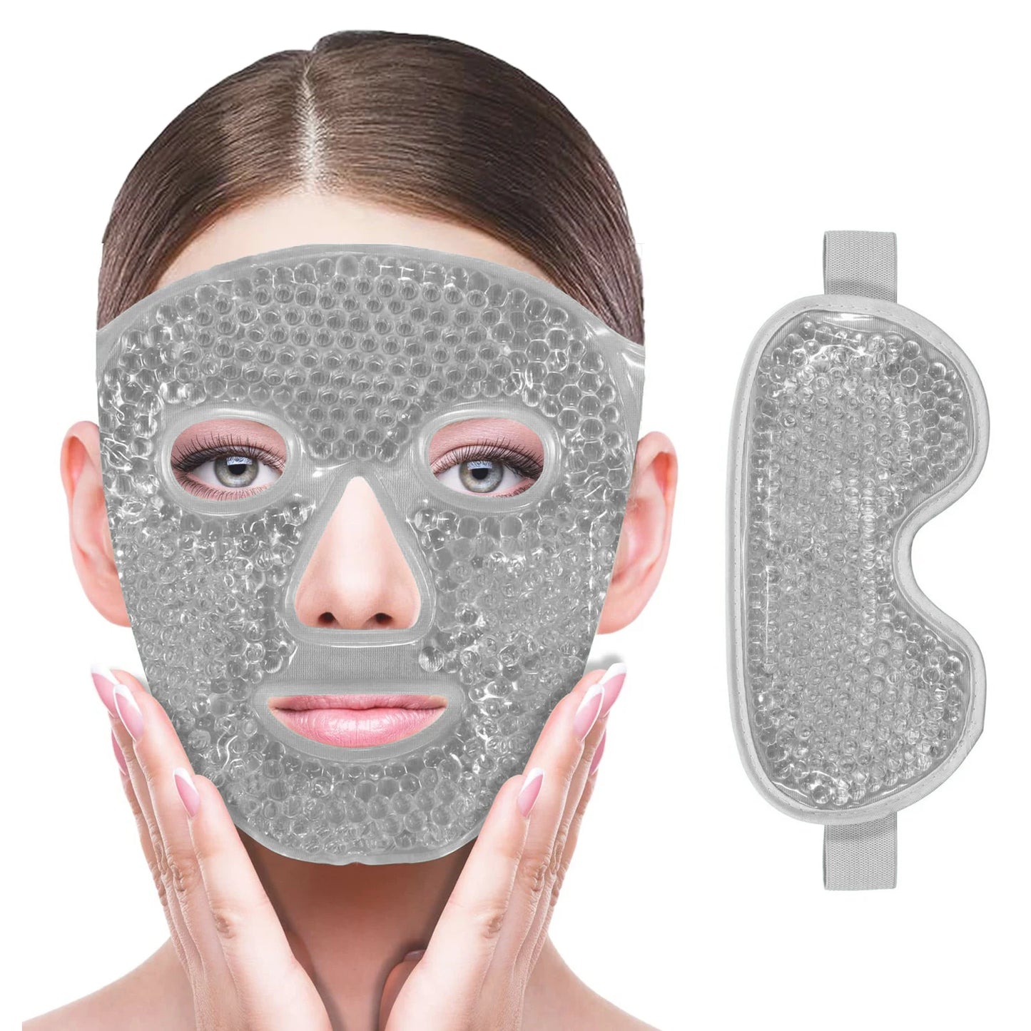 Frostéa™ – Warm & Koud Therapie Gelmasker voor Gezicht & Ogen