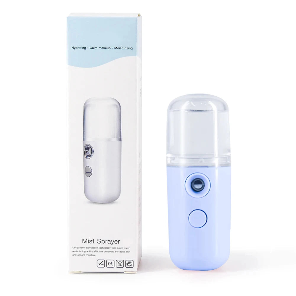 HydraMist™ – Draagbare Nano Gezichtssproeier (30ml) Directe hydratatie, waar je ook bent
