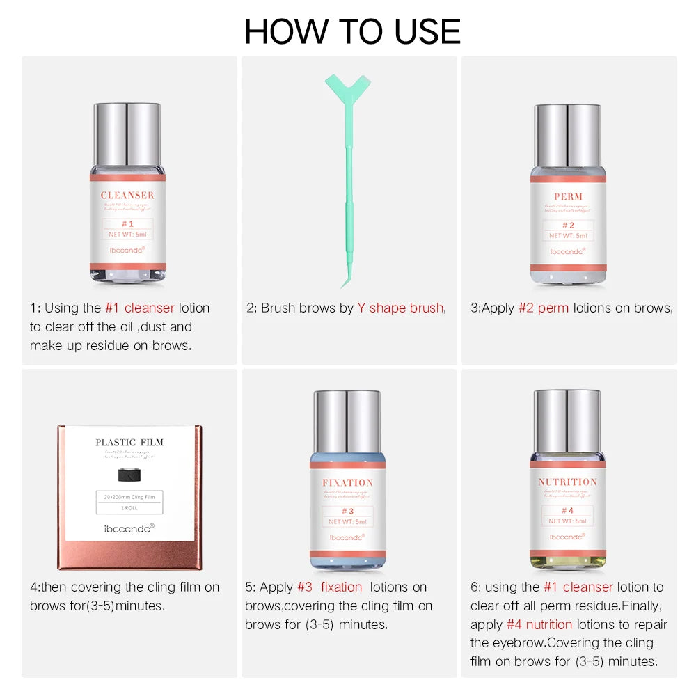 BrowÉlan™ – Professionele Brow Lift & Lamineringskit voor Thuisgebruik