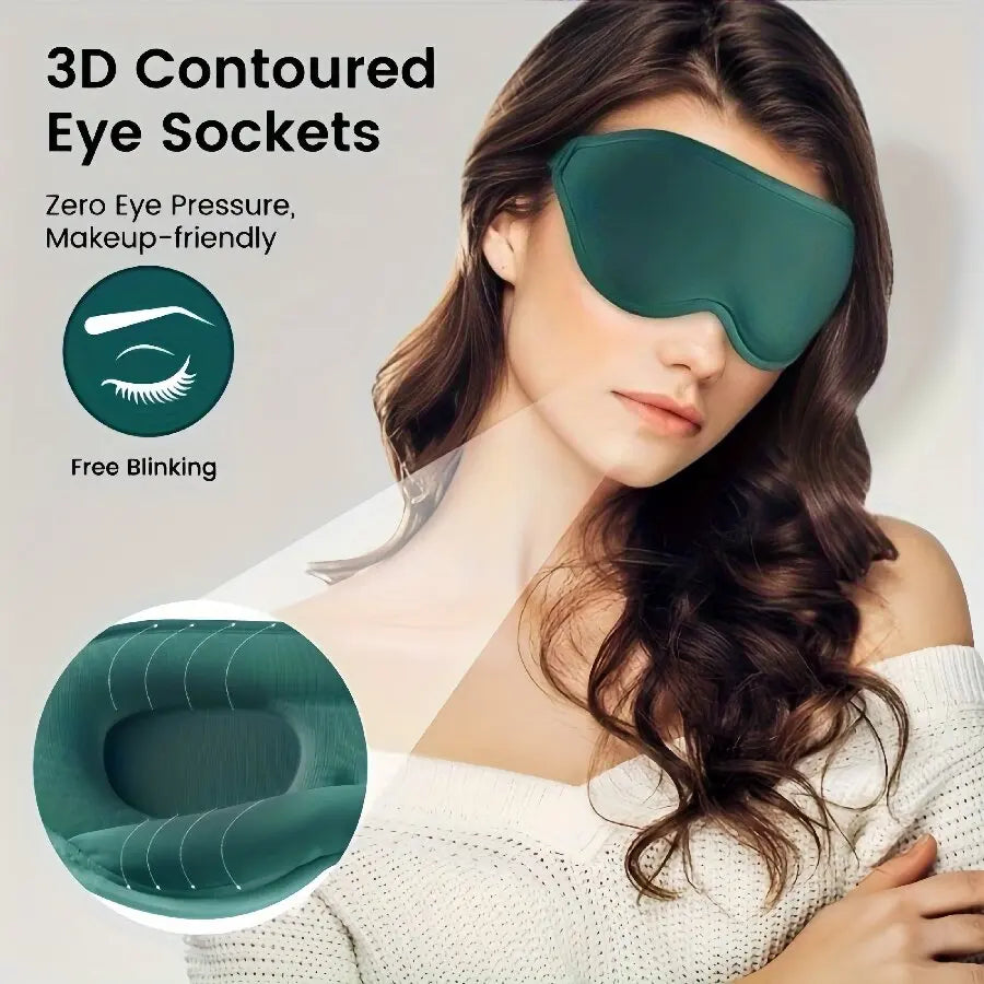 SomnaForm™ – 3D Ergonomisch Oogmasker voor Ultieme Nachtrust