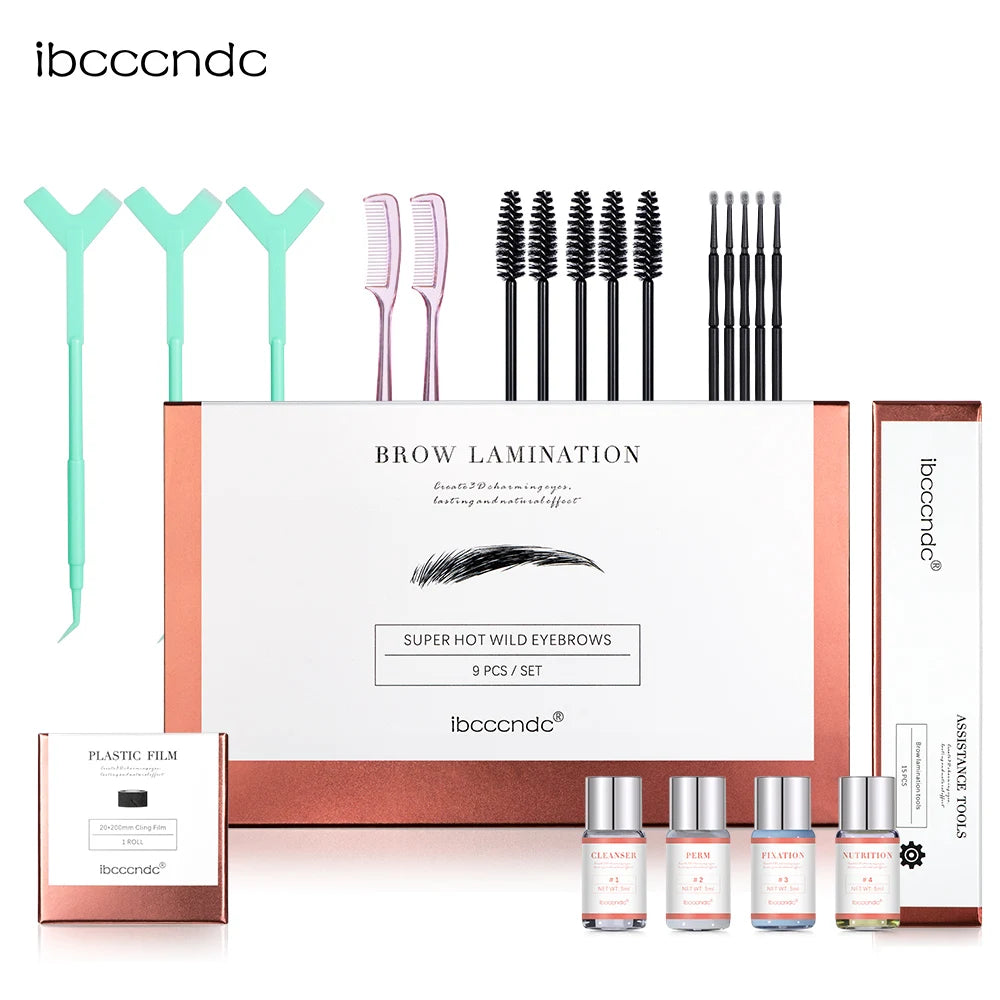BrowÉlan™ – Professionele Brow Lift & Lamineringskit voor Thuisgebruik