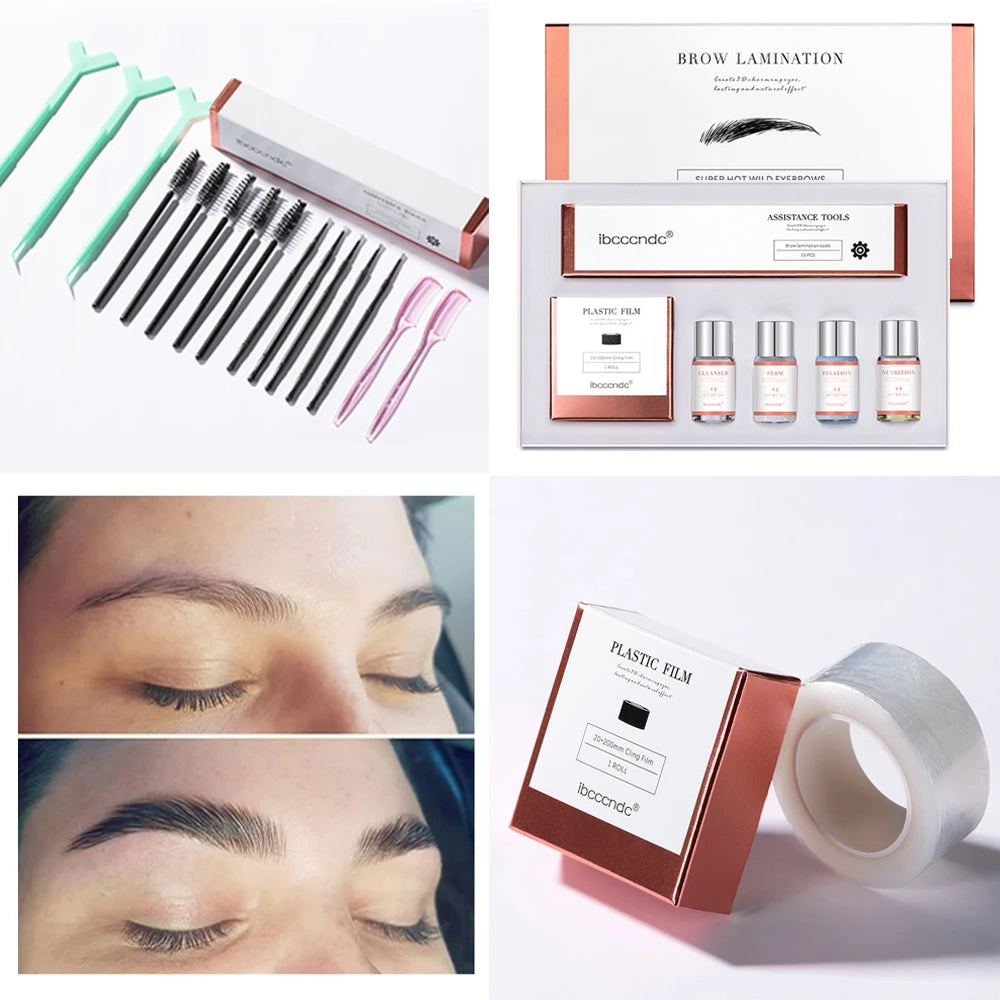 BrowÉlan™ – Professionele Brow Lift & Lamineringskit voor Thuisgebruik