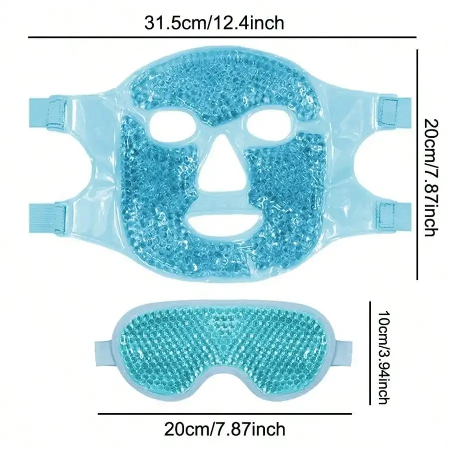 Frostéa™ – Warm & Koud Therapie Gelmasker voor Gezicht & Ogen