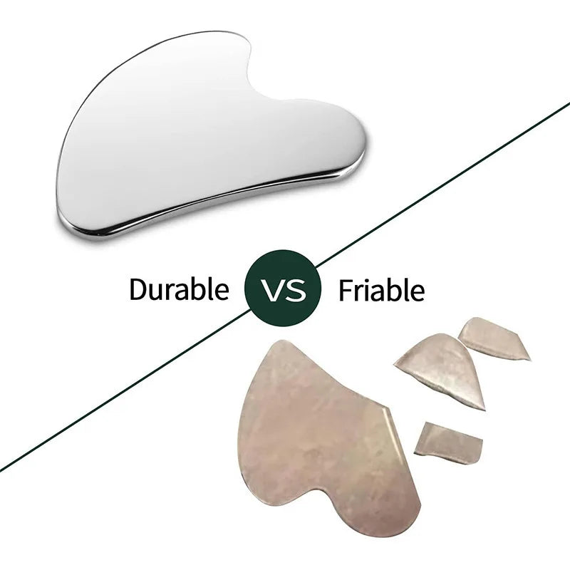 VitaSteel™ – Premium RVS Gua Sha Massagetool