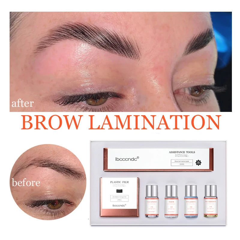 BrowÉlan™ – Professionele Brow Lift & Lamineringskit voor Thuisgebruik