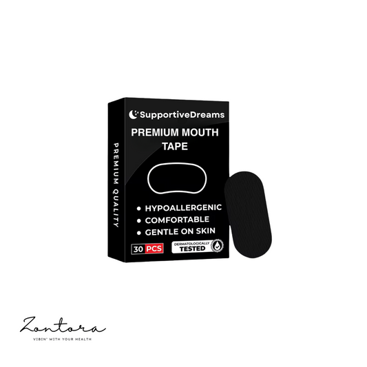 Supportive Dreams™ – Premium Mouth Tape voor Neusademhaling & Diepe Slaap