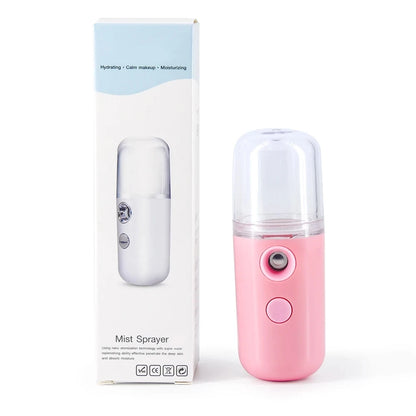 HydraMist™ – Draagbare Nano Gezichtssproeier (30ml) Directe hydratatie, waar je ook bent