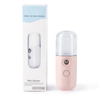 HydraMist™ – Draagbare Nano Gezichtssproeier (30ml) Directe hydratatie, waar je ook bent