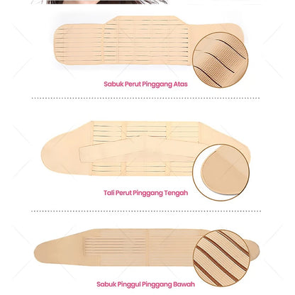 RevivaForm™ – 3-in-1 Postpartum Herstelbandage Set