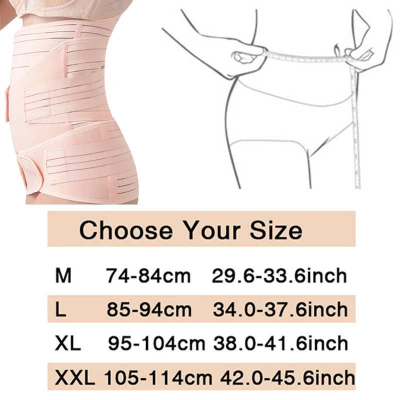 RevivaForm™ – 3-in-1 Postpartum Herstelbandage Set