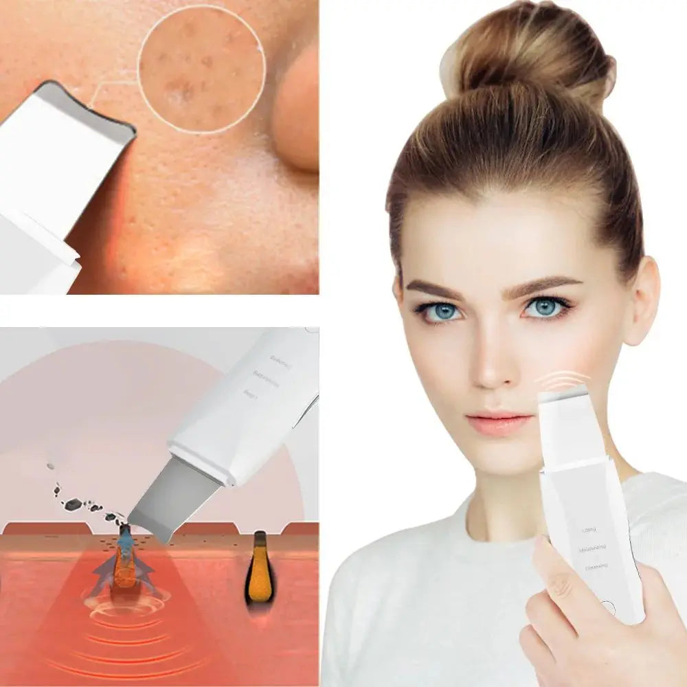 PuraGlow™ – Diep Reinigende Vibrerende Skin Scrubber & Gezichtsmassager