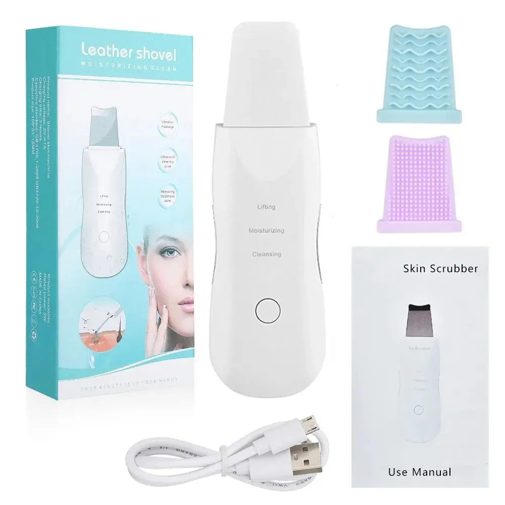 PuraGlow™ – Diep Reinigende Vibrerende Skin Scrubber & Gezichtsmassager