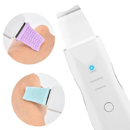 PuraGlow™ – Diep Reinigende Vibrerende Skin Scrubber & Gezichtsmassager