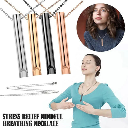 CalmCore™ – Ademhalingsketting voor Stress- & Angstverlichting