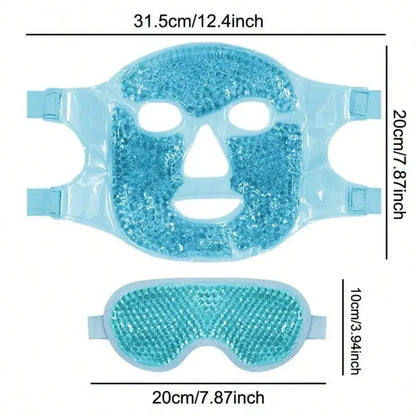 Frostéa™ – Warm & Koud Therapie Gelmasker voor Gezicht & Ogen